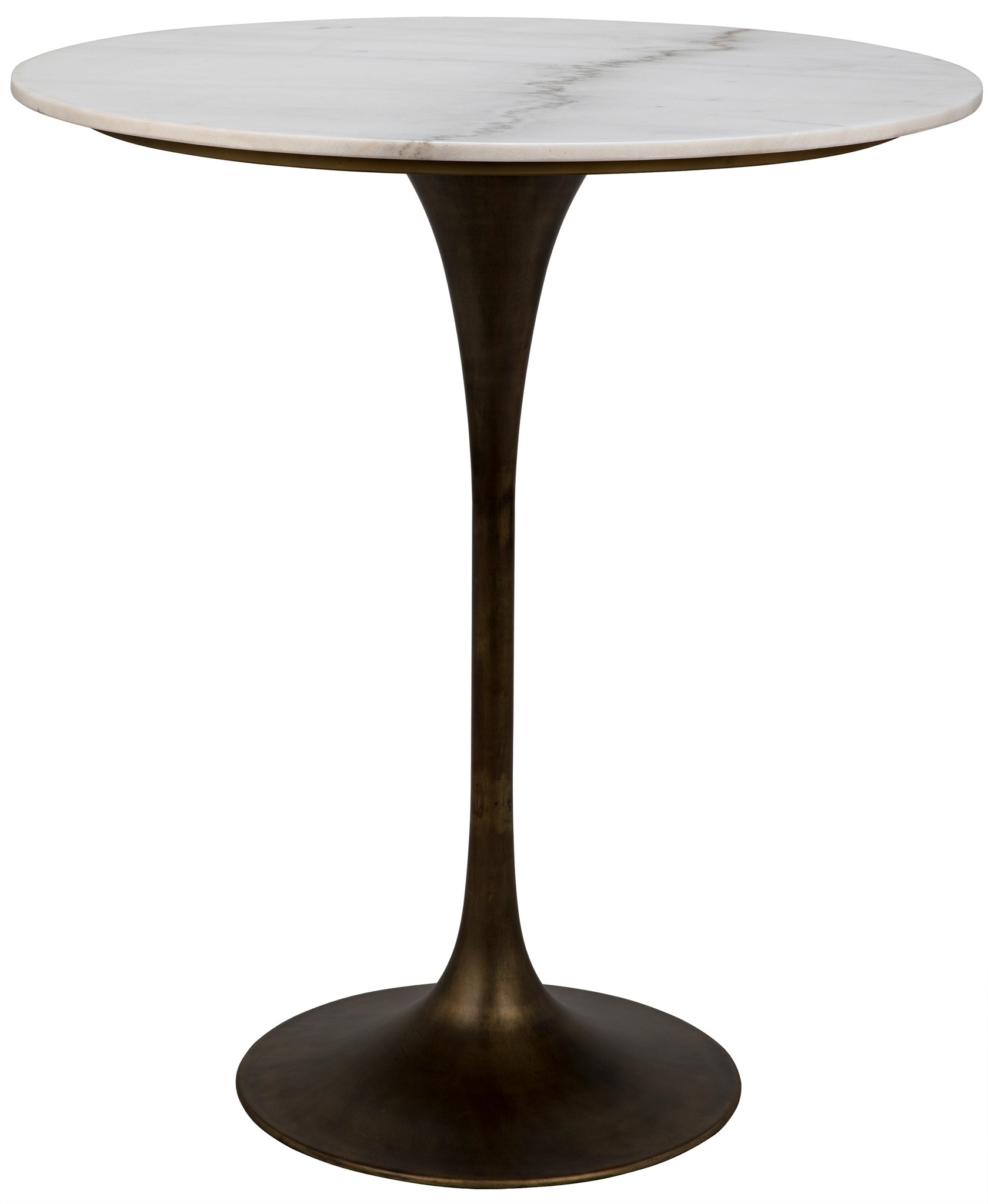 36 inch round store marble table